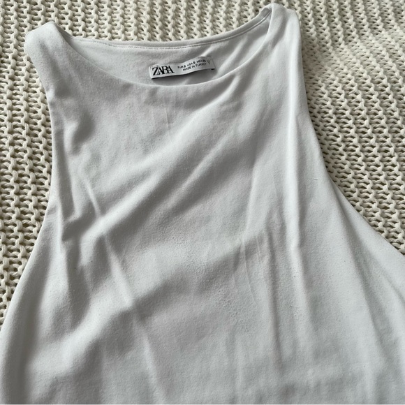 White Halter Bodysuit - Picture 2 of 4